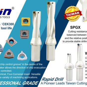 MŨI KHOAN GẮN MẢNH U-DRILL ECHAINTOOL – TAIWAN