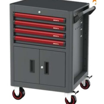 Bộ giải pháp dụng cụ bảo dưỡng nhanh ô tô 248 chi tiết (xe đẩy kèm khay) BESITA 6682
