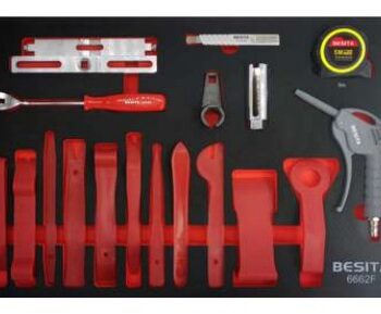 Khay dụng cụ 18 chi tiết tháo nội thất ô tô BESITA 6662F