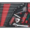 Khay dụng cụ tổng hợp 45 chi tiết cờ lê vòng miệng 8–32mm BESITA 6687B