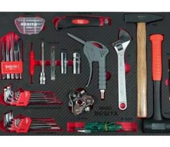 Khay dụng cụ bảo dưỡng ô tô 46 chi tiết BESITA 6688D