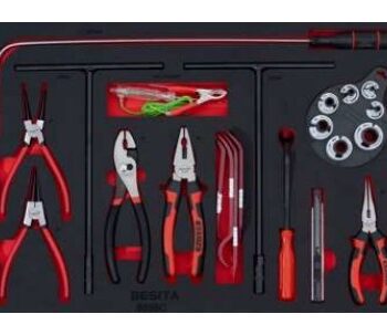 Khay kìm và dụng cụ tháo lắp ô tô 22 chi tiết BESITA 6856C