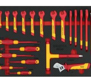 Khay cờ lê miệng và tua vít cách điện 21 chi tiết BESITA 6829B