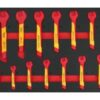 Khay cờ lê miệng cách điện 2 màu 13 chi tiết 8–24mm BESITA X6802D