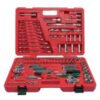Bộ dụng cụ tổng hợp cao cấp 120 chi tiết hệ mét, vali đỏ BESITA 6666B