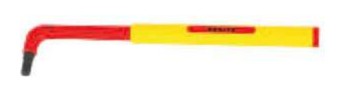 Lục giác chữ L cách điện 5mm×170mm 1000V VDE BESITA 25606