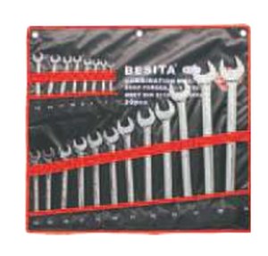 Bộ cờ lê vòng miệng hệ mét bóng 20 chi tiết 6–32mm BESITA 6213