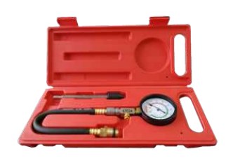 Đồng hồ đo áp suất nén xi lanh (đo nén) động cơ xăng 0–300psi BESITA 6702A