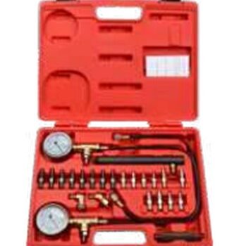 Bộ đồng hồ đo áp suất dầu phanh 0–3000psi BESITA 71211