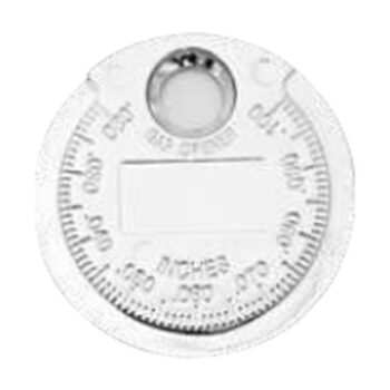 Thước đo khe hở bugi dạng đồng xu 0.6–2.4mm BESITA 51514