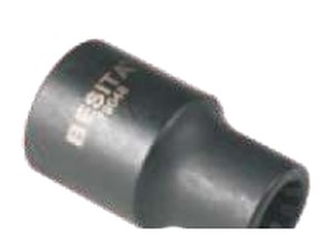 Khẩu 10 cạnh tháo vít xi-lanh phanh 1/2" 10PT × 38mm BESITA 79048