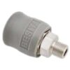 Khớp nối nhanh khí nén đầu cái ren ngoài 3/8" BESITA 81002