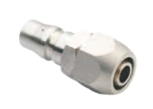 Khớp nối nhanh khí nén đầu đực nối ống siết khóa chuyên dùng ống PU BESITA 81024